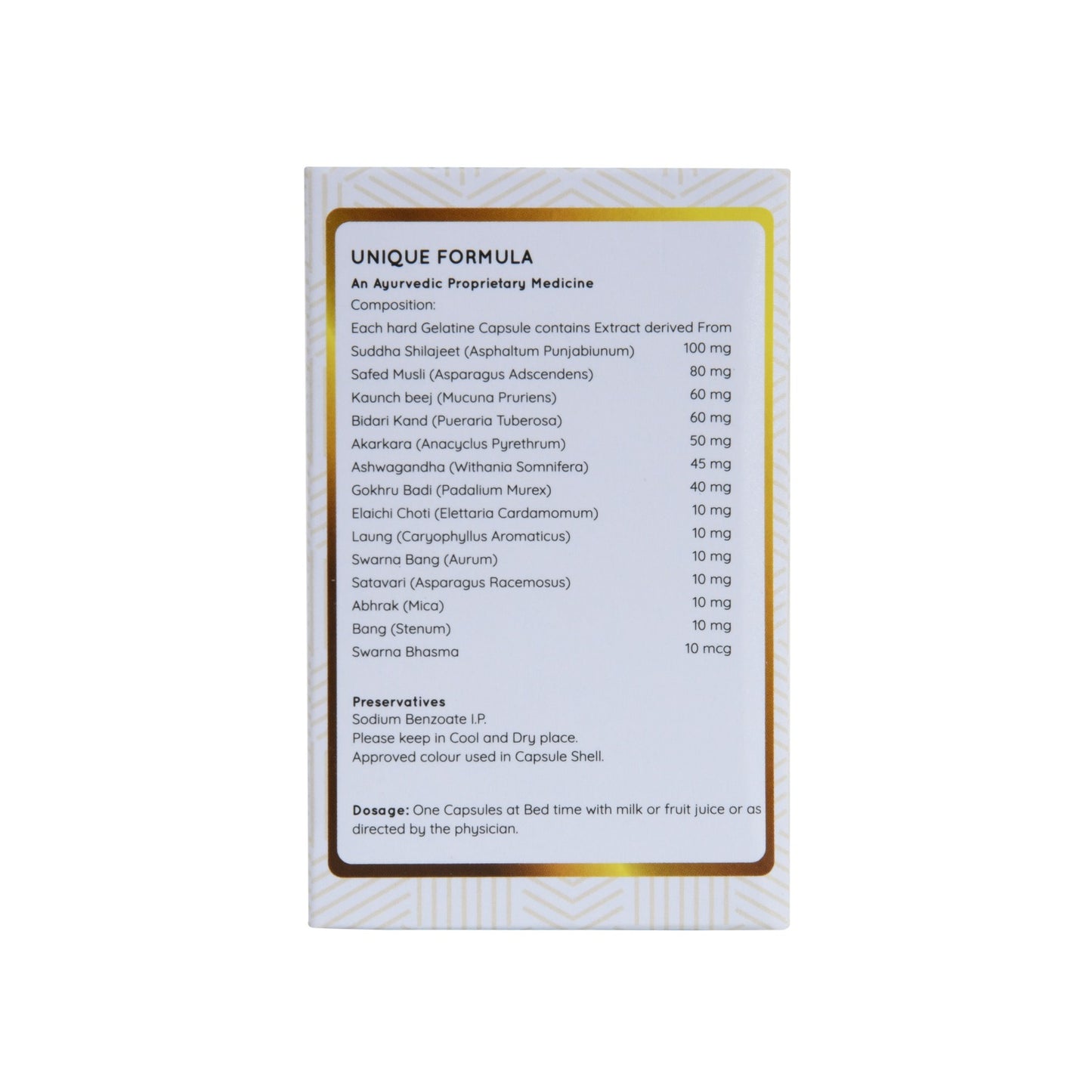 Jivaia Man Power Golden Capsule