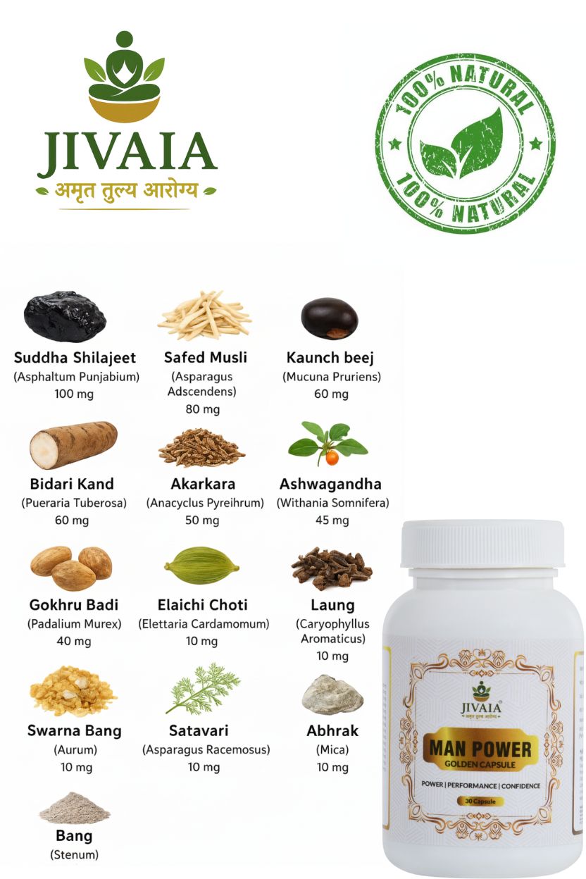 Jivaia Man Power Golden Capsule