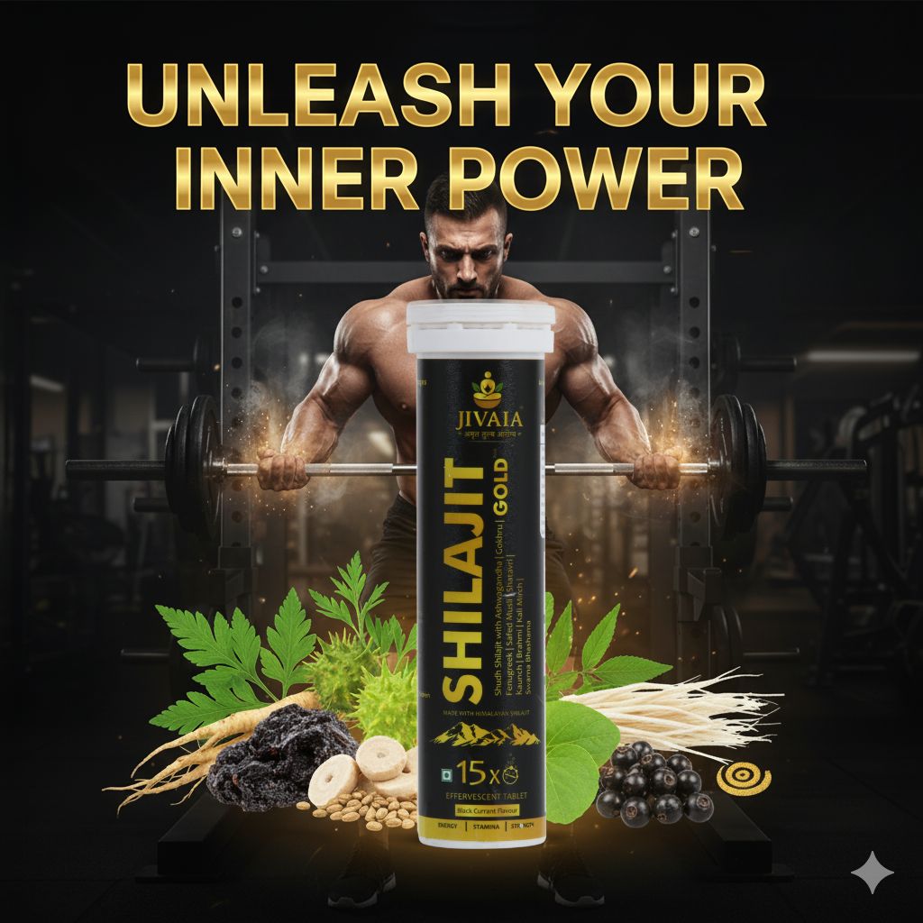 Jivaia Shilajit Gold Effervescent Tablets