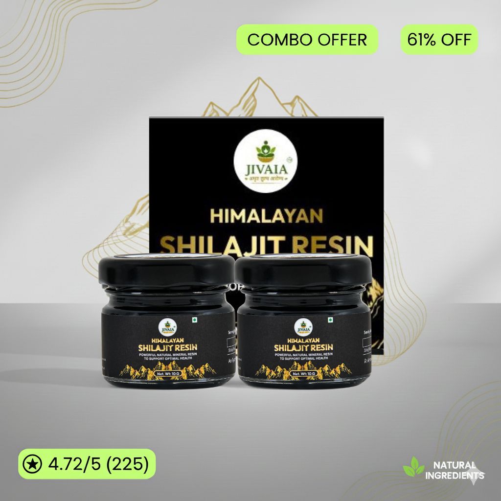 Combo of 2 Jivaia Shilajit Resin 10g